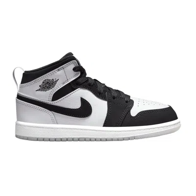 Pre-owned Air Jordan 1 Mid Se Ps 'diamond' | White | Kid's Size 13