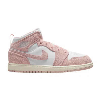 Pre-owned Air Jordan 1 Mid Se Ps 'legend Pink' | Kid's Size 2