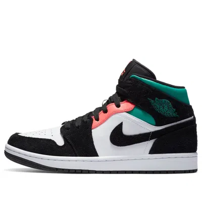 Air Jordan 1 Mid Se 'south Beach Black' In Multi