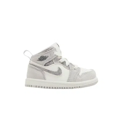 Pre-owned Air Jordan 1 Mid Se Td 'neutral Grey Sail' | Infant Size 7