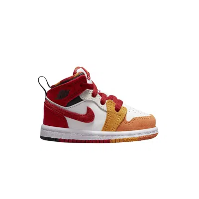 Pre-owned Air Jordan 1 Mid Se Td 'picnic' | Red | Infant Size 9
