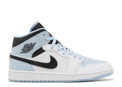 Air Jordan 1 Mid Se 'white Ice Blue'