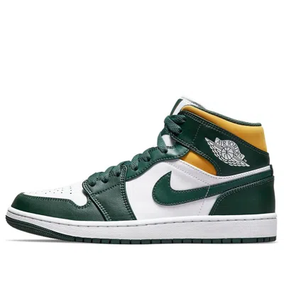 Air Jordan 1 Mid 'sonics 2021' In Green