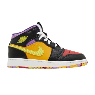 Pre-owned Air Jordan 1 Mid Ss Gs 'championships' | Multi-color | Kid's Size 5