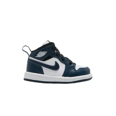 Pre-owned Air Jordan 1 Mid Td 'armory Navy' | Blue | Infant Size 5