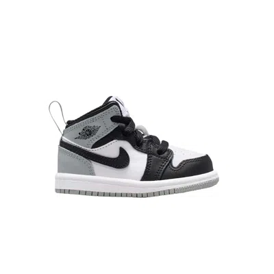 Pre-owned Air Jordan 1 Mid Td 'barons' | White | Infant Size 10