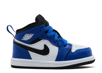 Air Jordan Babies'  1 Mid Td 'game Royal' In Blue