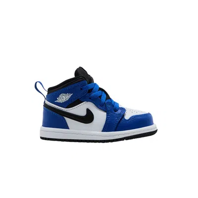 Pre-owned Air Jordan 1 Mid Td 'game Royal' | Blue | Infant Size 4