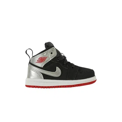 Pre-owned Air Jordan 1 Mid Td 'johnny Kilroy' | Black | Infant Size 6