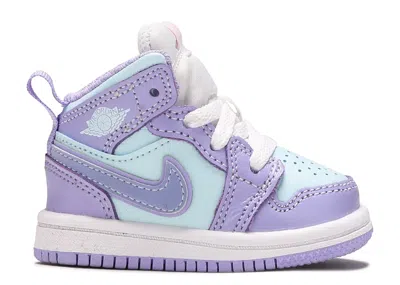 Air Jordan Babies'  1 Mid Td 'purple Pulse'
