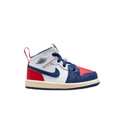 Pre-owned Air Jordan 1 Mid Td 'rare Air' | White | Infant Size 7