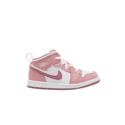 Pre-owned Air Jordan 1 Mid Td 'valentine's Day 2023' | Pink | Infant Size 4