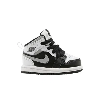 Pre-owned Air Jordan 1 Mid Td 'white Shadow' | Infant Size 2