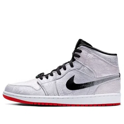 Air Jordan 1 Mid X Clot  'fearless' In Pink