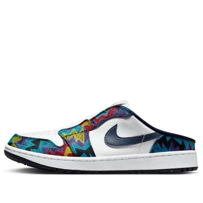 Air Jordan 1 Mule Golf 'nothing But Net' In White