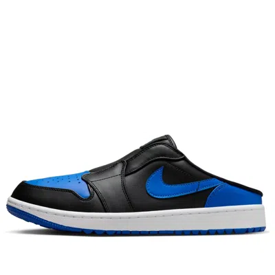 Air Jordan 1 Mule Golf 'royal' In Black