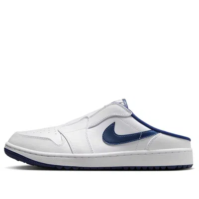 Air Jordan 1 Mule Golf 'white Midnight Navy'