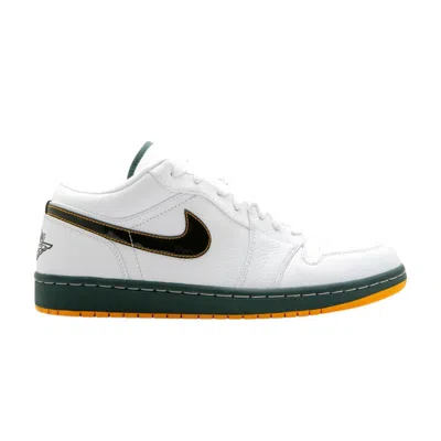 Pre-owned Air Jordan 1 Phat Low 'dark Pine' | White | Men's Size 10