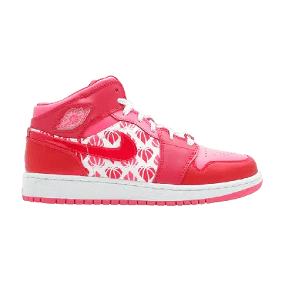 Pre-owned Air Jordan 1 Premium Gs 'valentine's Day' In Pink