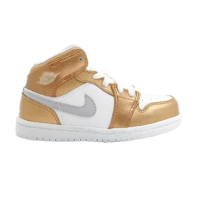 Pre-owned Air Jordan 1 Premium Td 'metallic Gold'