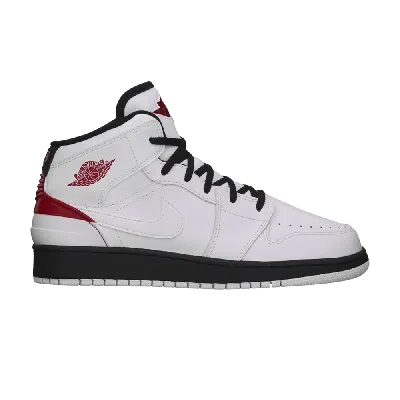 Pre-owned Air Jordan 1 Retro 86 Gs 'gym Red' In White
