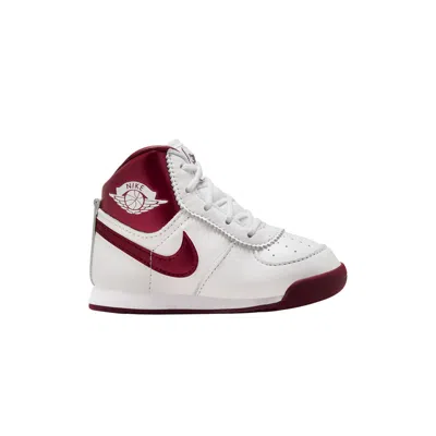 Pre-owned Air Jordan 1 Retro High '85 Og Td 'metallic Burgundy' | White | Infant Size 6
