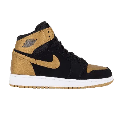 Pre-owned Air Jordan 1 Retro High Bg 'melo' In Black