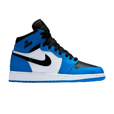 Pre-owned Air Jordan 1 Retro High Bg 'soar' In Blue