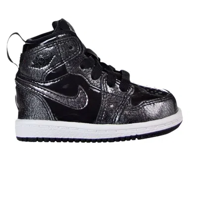 Pre-owned Air Jordan 1 Retro High Bt 'black Patent' | Infant Size 6