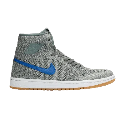 Pre-owned Air Jordan 1 Retro High Flyknit Gs 'clay Green'