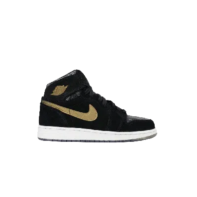 Pre-owned Air Jordan 1 Retro High Gg Heiress 'camo' In Black