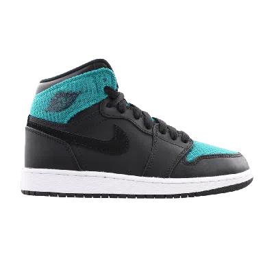 Pre-owned Air Jordan 1 Retro High Gg 'rio Teal' In Black