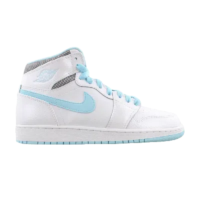 Pre-owned Air Jordan 1 Retro High Gg 'white Still Blue'