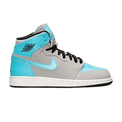 Pre-owned Air Jordan 1 Retro High Gp 'tide Pool' | Grey | Kid's Size 10.5 In Gray