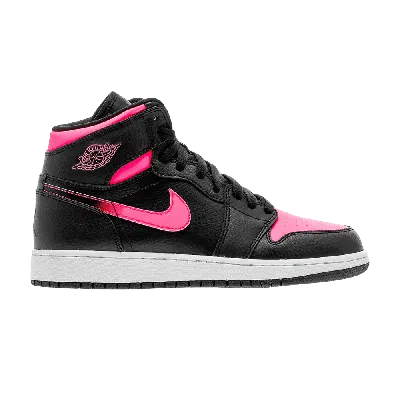 Pre-owned Air Jordan 1 Retro High Gs 'black Hyper Pink'
