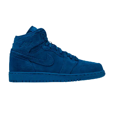 Pre-owned Air Jordan 1 Retro High Gs 'blue Suede'