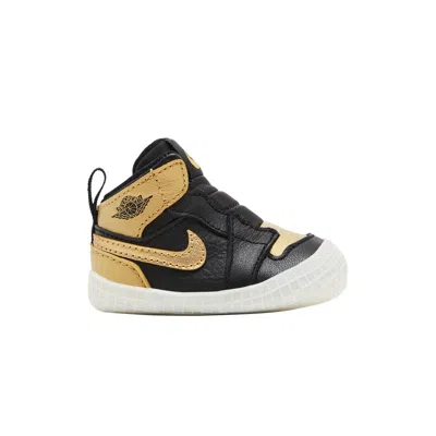 Pre-owned Air Jordan 1 Retro High Og Cb 'black Gold' | Infant Size 2