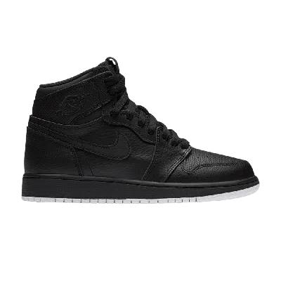 Pre-owned Air Jordan 1 Retro High Og Gs 'black Perforated'