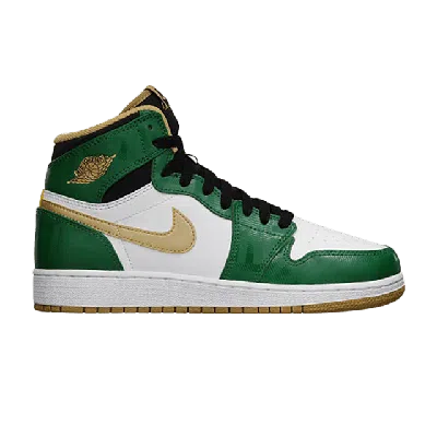 Pre-owned Air Jordan 1 Retro High Og Gs 'celtics' In Green