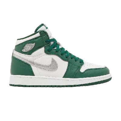 Pre-owned Air Jordan 1 Retro High Og Gs 'gorge Green'