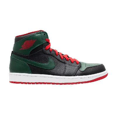 Pre-owned Air Jordan 1 Retro High Og Gs 'gorge Green' In Black