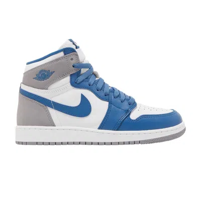 Pre-owned Air Jordan 1 Retro High Og Gs 'true Blue' | Kid's Size 4