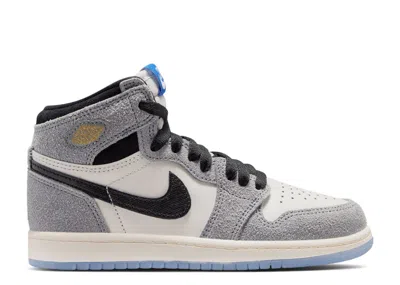 Air Jordan Kids'  1 Retro High Og Ps 'all-star Cool Grey' In Gray