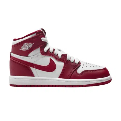 Pre-owned Air Jordan 1 Retro High Og Ps 'artisanal Red' | Kid's Size 3
