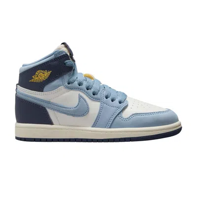 Pre-owned Air Jordan 1 Retro High Og Ps 'first In Flight' | Blue | Kid's Size 13