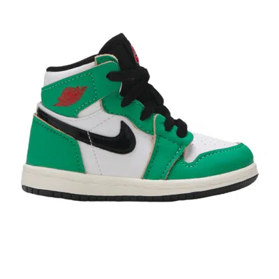 Pre-owned Air Jordan 1 Retro High Og Td 'lucky Green' | Infant Size 2