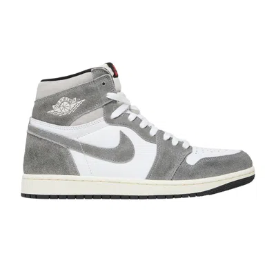 Pre-owned Air Jordan 1 Retro High Og 'washed Black' In Grey