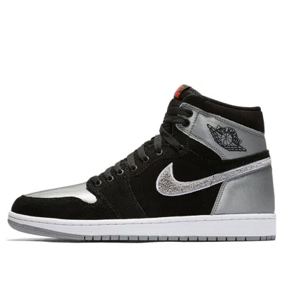 Air Jordan 1 Retro High Og X Aleali May 'satin Shadow' In Black