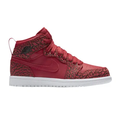 Pre-owned Air Jordan 1 Retro High Premium Bp 'red Elephant' | Kid's Size 12
