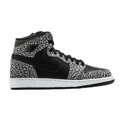 Pre-owned Air Jordan 1 Retro High Premium Gs 'black Elephant'